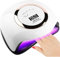 AMAYGA Lampada Unghie UV LED,168W Fornetto per Manicure/Pedicure Permanente Smalto Semipermanente 4 Timer con 10s/30s/60s/99s Display LED Automatico Sensore