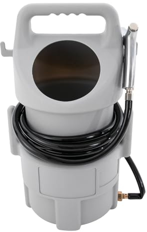 Mobile Air Compressor Sandblast 50 lbs Sand Blaster Pneumatic Blasting Tool, Side Hooks,Polishing and Blow Molding Processes,for Manufacturing, Automotive Maintenance