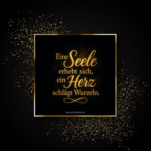 Kondolenzbuch – In liebevoller Erinnerung | Gästebuch für Trauerfeier, Beerdigung und Abschied