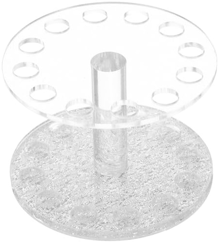 Pet Portapenne Supporto per Pennello Rotondo, per Nail Art | Penna Gel UV e Pennello Nail Art, Tavolo e Disegno, 1 Pezzo, Aiuta a Mantenere Ordine e Pulizia