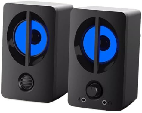 Enceinte de Bureau Petit Haut-Parleur Filaire multimédia Ordinateur Portable Maison Esports