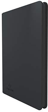 Asmodee - Gamegenic - Album Zip 18 Pocket Black - Jeux de société - Cartes à Jouer et à Collectionner - Accessoires et Protection