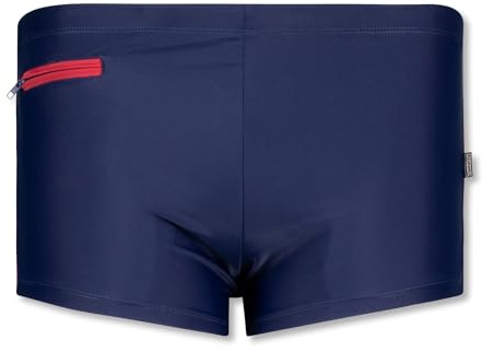 ADAMO Große Größen Badepants Herren Navy in 2XL - 8XL Serie 'Santos', Größe:8XL