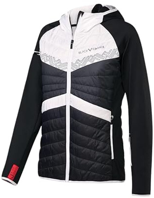 Black Crevice Damen Skitourenjacke I Hochwertige Winterjacke Damen aus 100% Nylon/88% PES & 12% Spandex I Wind- & Wasserabweisende Outdoorjacke Damen I Skijacke mit Bewegungsfreiheit