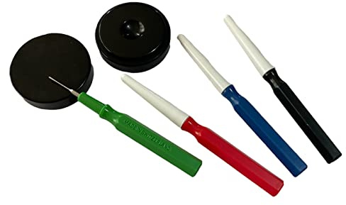 Uhrmacher-Öler in verschiedenen Größen, mit Ölerbehälter, zur Reparatur von Uhrenwerken, 4 Stück