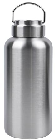 CDJ 42oz Uninsulated Single Wall Stainless Steel Water Bottle, Reusable Metal Water Bottle for Sports, Leakproof and Durable, Perfect for Hiking, Gym, Picnics, and Outdoor Activities