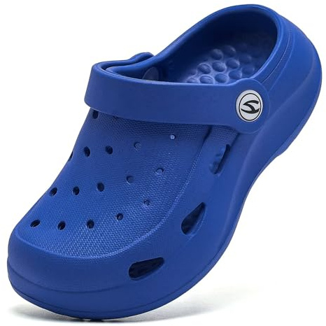 HOBIBEAR Kid's Unsiex Garden Shoes Cute Cartoon Slides Sandals Clogs