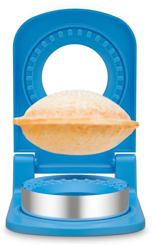 Sandwich Cutter and Sealer,Round Sandwich Cutters for Kids Lunch,Peanut Butter Jelly Sandwich Cutter,Ideal for School Lunch Boxes and Bento Boxes Boys Girls(Round BLUE)