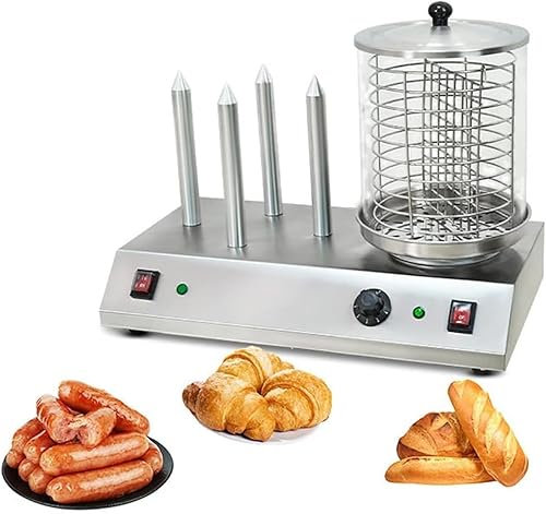 Hot Dog Machines Commercial Sausage Grill Cooker Machine - Perfect for Breakfast Sausages, Egg Rolls, and Parties!