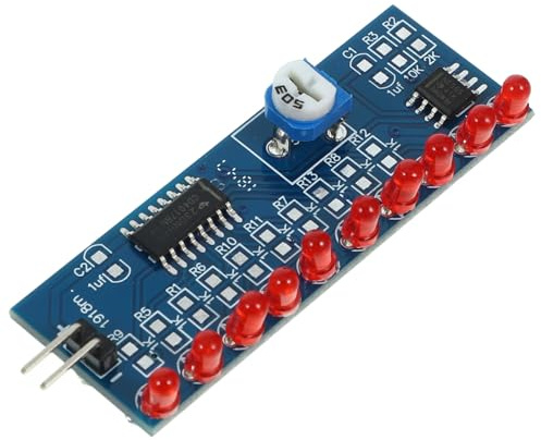 Gatuida 4 Stück Lötübungsset mit Fließendem Wasser und LED Licht Kunststoffmaterial Selbstgemacht Elektronik Bausatz für Schüler und Hobbyisten