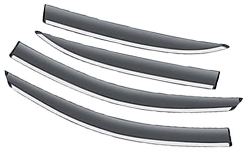 dzstnbhd Regenabweiser Windabweiser 4X Deflektoren Für Skoda Für Yeti 5l 2009~2017 2012 2015 Windschutzscheibe Autofenster Visier Regen Augenbrauenschutzabdeckung