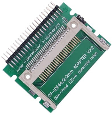 Adaptateur compact Flash vers adaptateur IDE 44 broches mâle 6,3 cm