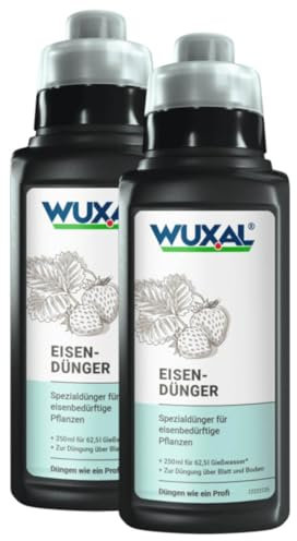WUXAL Eisendünger 500 ml Blattdünger Eisenmangel gegen gelbe Blätter