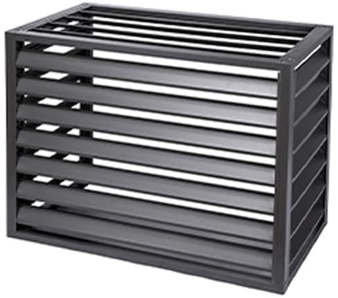 Air Conditioner Fence Outdoor Unit Air Conditioner Cover Decorative Fence Garbage Can Decorative Slats Aluminum Blind Privacy Fence Pool Equipment Barrier Fenc