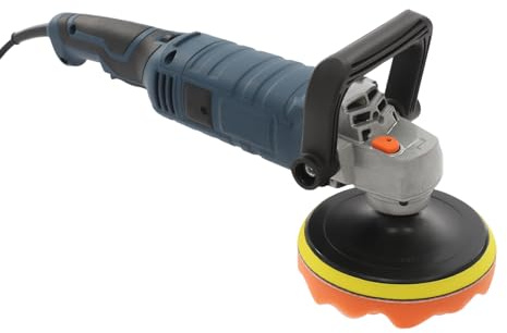 Lucidatrice per auto, 1580 W, set di 7 velocità variabili, lucidatrice domestica per levigatura, lucidatura, ceratura, verniciatura, trattamento lucido (blu)