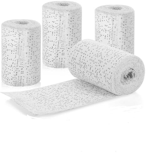 ASelected 10 x Gipsbinden Set 7,5 x 270 cm Gipsbinden zum Basteln Gipsrollen Gips Binden Babybauch Gipsabdruck Gipsbinde Rolle Abdruck Verband zum Basteln und Modellieren