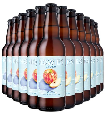 Howies Low Alcohol Cider 0.5% ABV 12 x 500ml