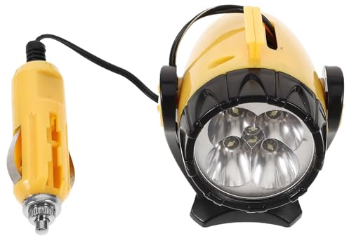 HORIALENCE 12v Notlicht mit Magnetbefestigung aus Kunststoff für Fahrzeuge | Arbeitsleuchte für Wartung und Notfälle, Kompakt und Tragbar, als Ersatzbeleuchtung für Mobilen Einsatz