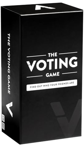 The Voting Game - The Hilarious Adult Party Card Game About Finding Out Who Your Friends are for White Elephant Parties, Stocking Stuffers + Board Games Night with Friends