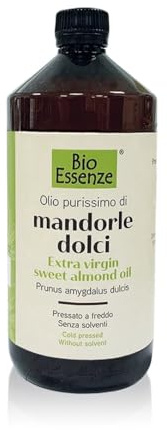 BioEssenze Olio Purissimo di Mandorle Dolci 1000ml - per uso Cosmetico