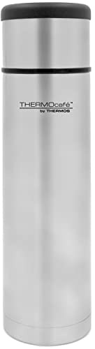 ThermoCafe Flat Top Stainless Steel Flask 1.0L