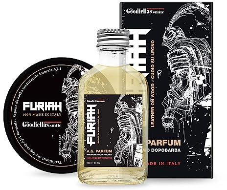 THE GOODFELLAS' SMILE Furiah DUO SET. Shaving Soap and Aftershave Set, 500 g