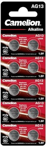 AG 13 LR44 Batterie Knopfzelle Alkaline, 100 Stück