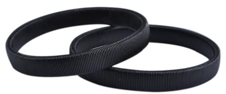 Holibanna Black Elastic Shirt Sleeve Holder Armband for Men Adjustable 10.6 Inch Upper Arm Garters to Secure Long Sleeves Neatly and Stylishly