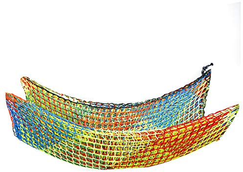 Aoneky Polyester 6.5' x 9.8' / 14.5' x 9.8' Playground Net - Kids Safety Net for Climbing Monkey Bar (9.8' x 9.8')