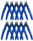 KAIHAOWIN 10 PCS Alicates de Corte Diagonal, Alicates de Corte Electricista 127 mm, Alicates de Precision para Modelismo, Artesanía, Electrónica, Joyería