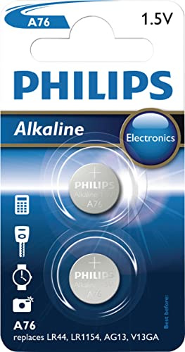 Botón Marca PHILIPS Modelo PHILIPS ALCALINE 1,5V LR44 X2