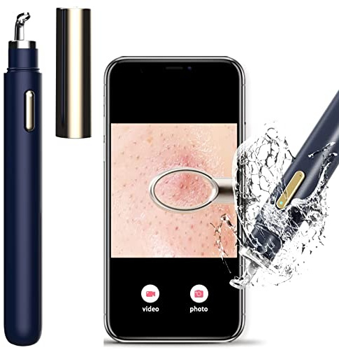 Punti Neri strumenti Rimozione con fotocamera, WIFI Blackhead Remover Kit, togli i Punti Bianchi e le Macchie Acne dal Viso (WIFI Blackhead Remover A)