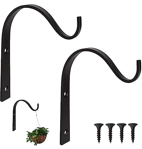 Biegen Wandhaken Laterne,Hängende Pflanzenhalterung Wandhaken,Laterne Wandhalter,Pflanzenhalterung Wandhalterung,Haken Wandhalterung Blumenampel,Blumenampel Wandhalter Haken zum Aufhängen von Pflanzer
