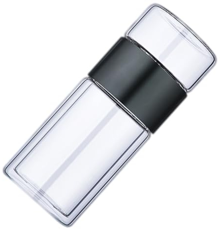 IMIKEYA Bouteille à Infusion Thé Portable Résistant Haute Température Tasse De Séparation Eau Et Infusion Voyage Et Maison Verre Premium Sans Odeur