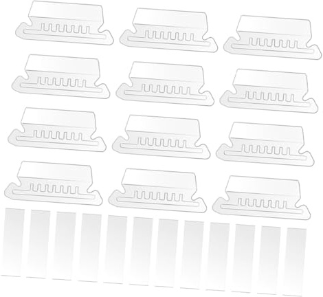 HOODANCOS Satz Hängeregister Und Registerkarten Aus Transparentem Pvc 110 Stück Formstabil Und Glatte Oberfläche Für Büro Und Hotelordner Praktisch Für Aktenablage