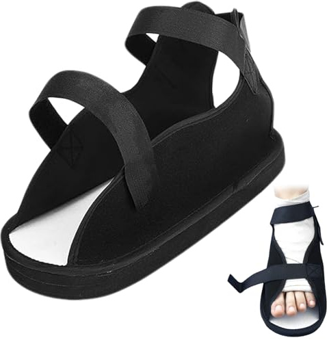 Broken Toe Shoe, Non-slip Boot for Broken Toe, Cozy Protective Recovery Shoes, Lightweight Shoe for Broken Toe, Wear-resistant Cast Shoe, Post Op Shoes for Men and Women, M Boot for Broken Toe