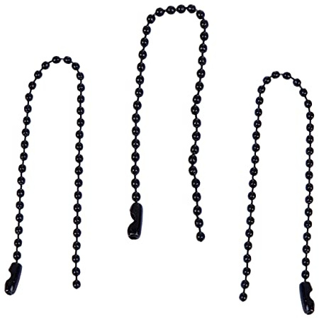 ARTSEWPLY 100 Stück Kettenverbinder Perlenkette aus Eisen mit Verstellbarer Länge und Hochglänzender Oberfläche für Schmuck und Bastelarbeiten