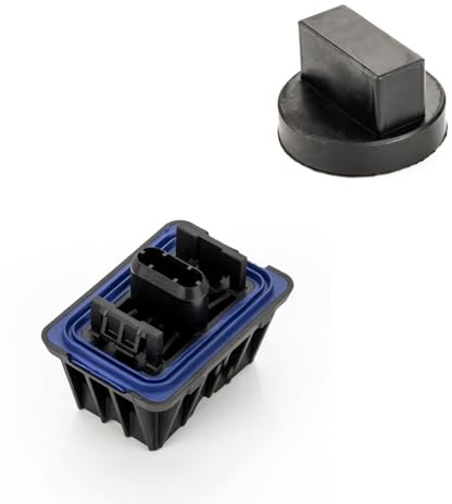 LST Wagenheber Aufnahme + Adapter Gummiplatte kompatibel mit BMW 2 Active Tourer F45 F46 5er GT F07 6 Gran Coupe F06 F13 7 F01 F02 F03 I3 I01 IX3 G08 Rolls-Royce Phantom VIII RR11 RR12 Wraith RR5
