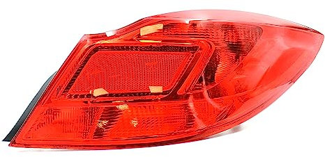 C056 Rückleuchten Folie Set Aufkleber Tönungsfolie Heckleuchten Passgenau zugeschnitten für Rückleuchte Selbstklebend Kfz Auto Zubehör (Red)