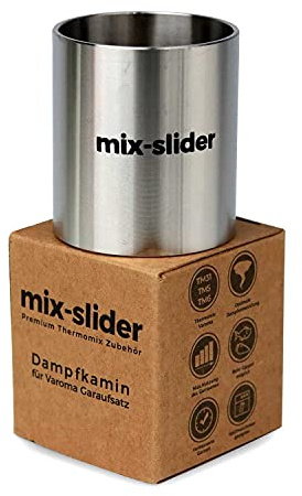 MIX-SLIDER Dampfkamin kompatibel mit Varoma für Thermomix TM31, TM5, TM6 + MCC