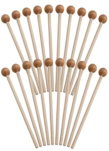 Classic Cantabile MG1818W Glockenspielschlägel 10 Paar, Stiel aus Ahorn