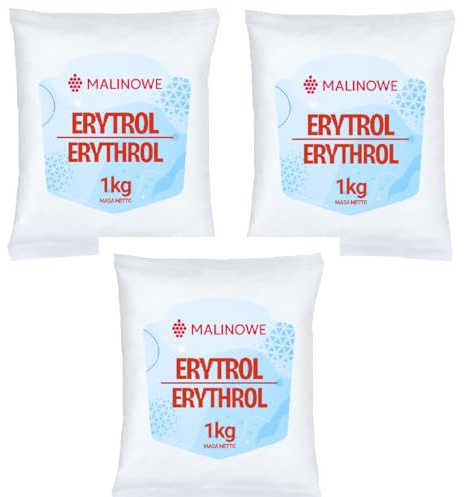 Malinowe Erythrit 3x1kg KEINE ZUCKER-ZUCKER-Kalorien