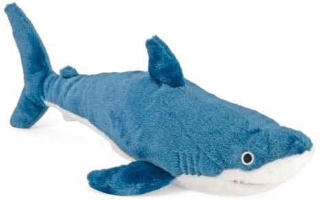 Wild Republic Cuddlekins Eco Mini Mako-Hai, Kuscheltier, 20 cm, Plüschtier, Füllung besteht aus gesponnenen recycelten Wasserflaschen, umweltfreundlich