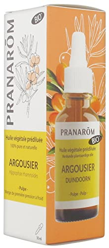 Pranarôm Aceite botánico orgánico prediluido de espino amarillo, 30 ml