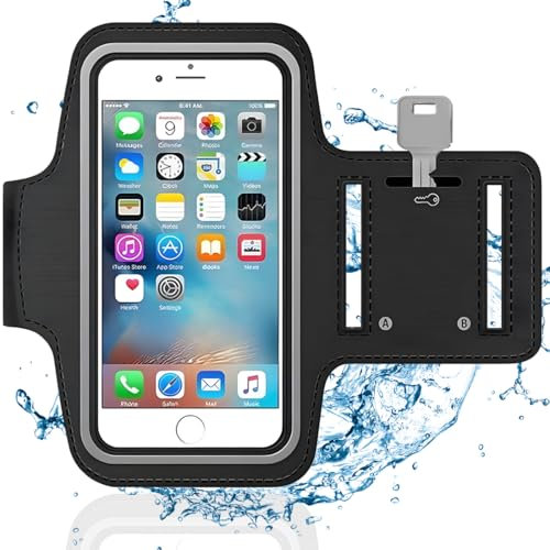 Brassard de Sport,Brassard de téléphone résistant à l'eau pour Smartphone Running Brassard pour Jogging