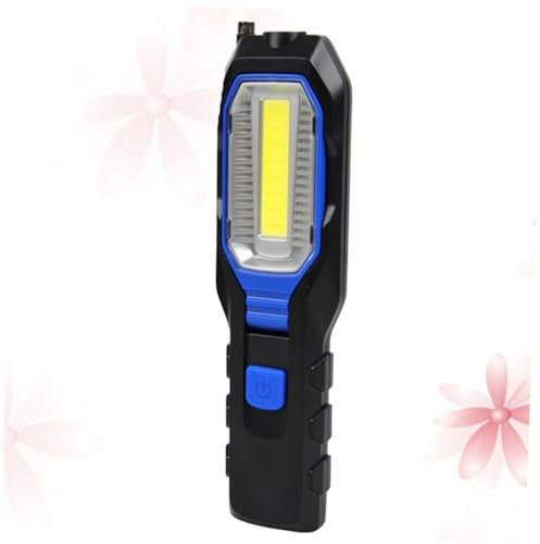 Gadpiparty Lampe De Travail Led Rechargeable Cob Avec Base Magnétique Inspection Pratique Pour Réparations Et Urgences Couleur Aléatoire Sans Batterie