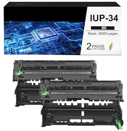 OGOUGUAN CAIDI Unidad de Tambor Compatible IUP-34 IUP34 Reemplazo para Konica Minolta Bizhub 4000i 4020i 5000i 5020i Alto Rendimiento 30000 Páginas (2 Pack)