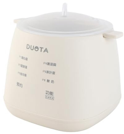 Cocedor de Huevos Rápido, Mini Cocedor de Huevos para Cocer Huevos Al, Cocedor de Huevos Eléctrico de 4 Capacidades, Cazador Furtivo con Temporizador de 12 Horas para Huevos