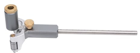 Plyisty Woodworking Linear Arc Scriber Ruler Versatile Durable Marking Tool 0-120mm Range for Woodworkers Aluminum Alloy Stainless Steel