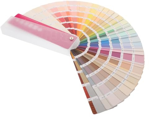 HEANUJJ Nuanciers d'Échantillons de Peinture 365 Couleurs Papier Cartonné Léger 1 Pièce Portable pour Projets de Décoration Intérieure et Bricolage